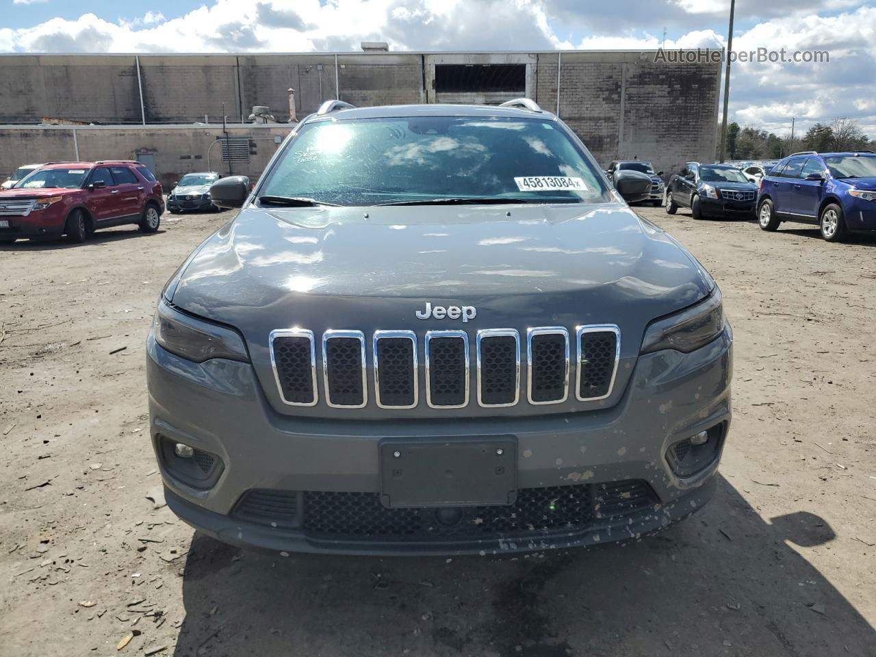 2021 Jeep Cherokee Latitude Lux Gray vin: 1C4PJMMX9MD145255