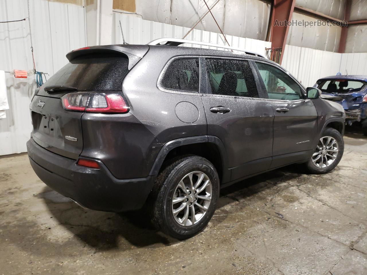 2021 Jeep Cherokee Latitude Lux Серый vin: 1C4PJMMX9MD148415