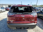 2021 Jeep Cherokee Latitude Lux Red vin: 1C4PJMMX9MD163500