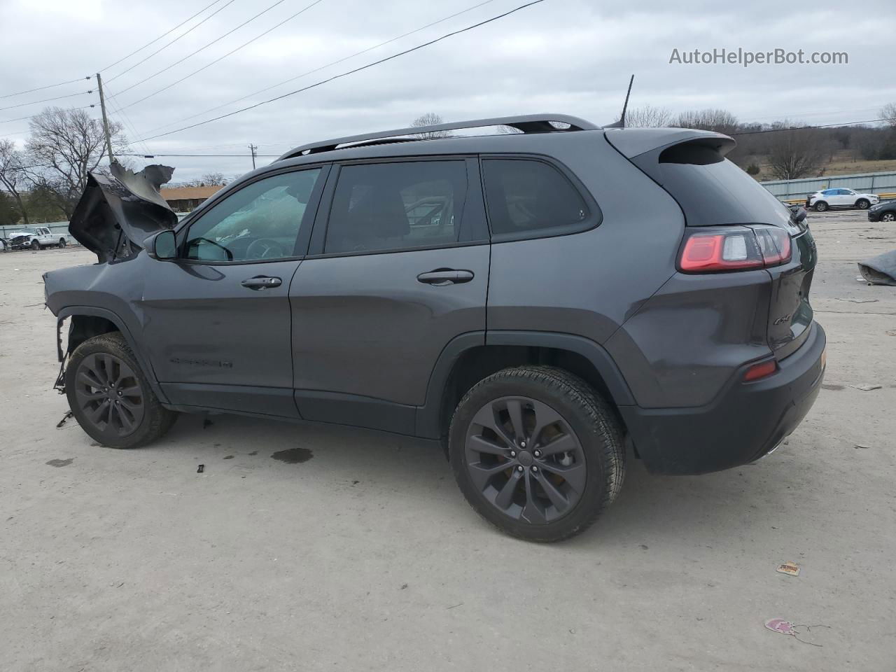 2021 Jeep Cherokee Latitude Lux Серый vin: 1C4PJMMX9MD225137