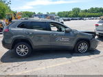 2021 Jeep Cherokee Latitude Lux 4x4 Gray vin: 1C4PJMMX9MD241418