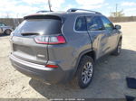 2021 Jeep Cherokee Latitude Lux 4x4 Gray vin: 1C4PJMMXXMD105671