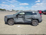 2021 Jeep Cherokee Latitude Lux 4x4 Gray vin: 1C4PJMMXXMD105671