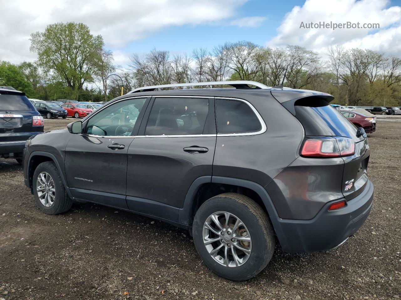 2021 Jeep Cherokee Latitude Lux Серый vin: 1C4PJMMXXMD109803