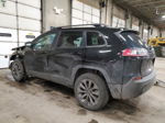 2021 Jeep Cherokee Latitude Lux Black vin: 1C4PJMMXXMD111065