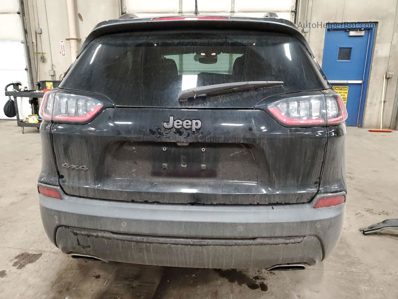 2021 Jeep Cherokee Latitude Lux Black vin: 1C4PJMMXXMD111065