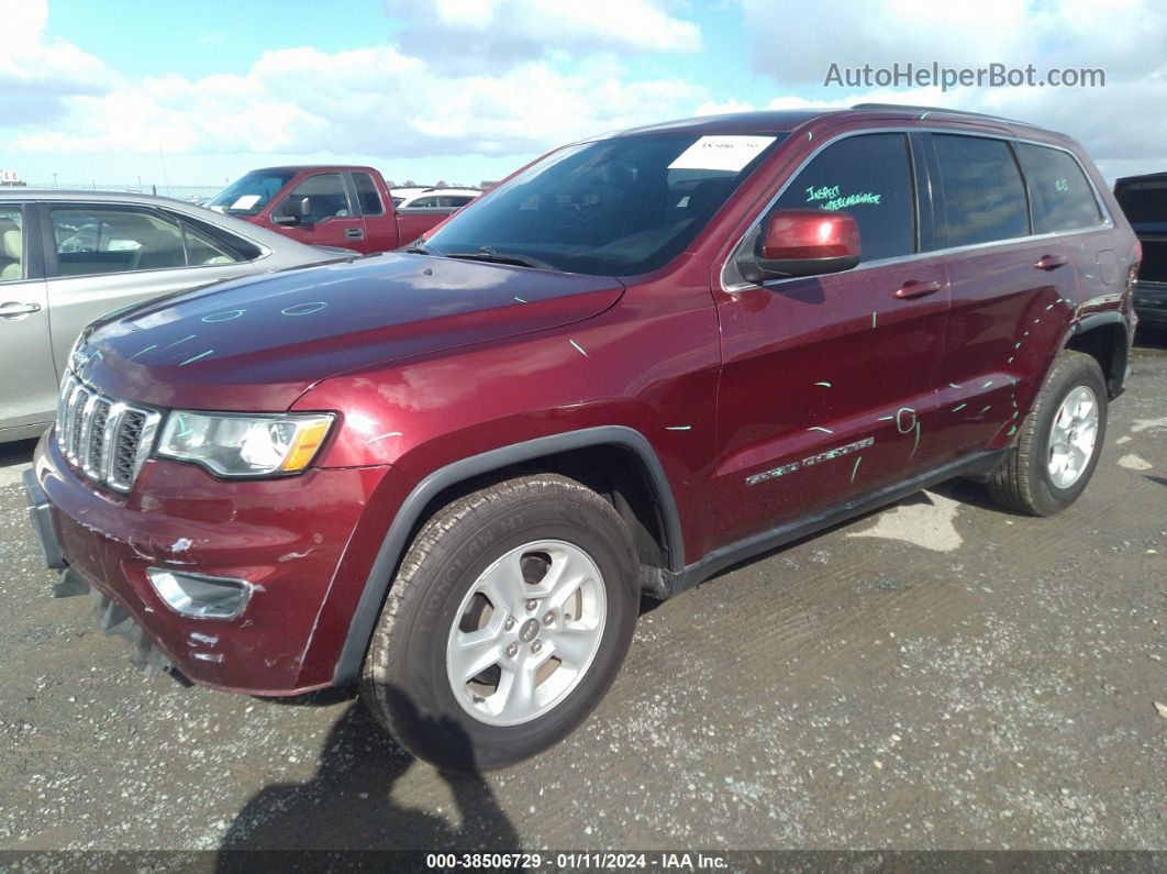 2017 Jeep Grand Cherokee Laredo 4x2 Red vin: 1C4RJEAG0HC916717