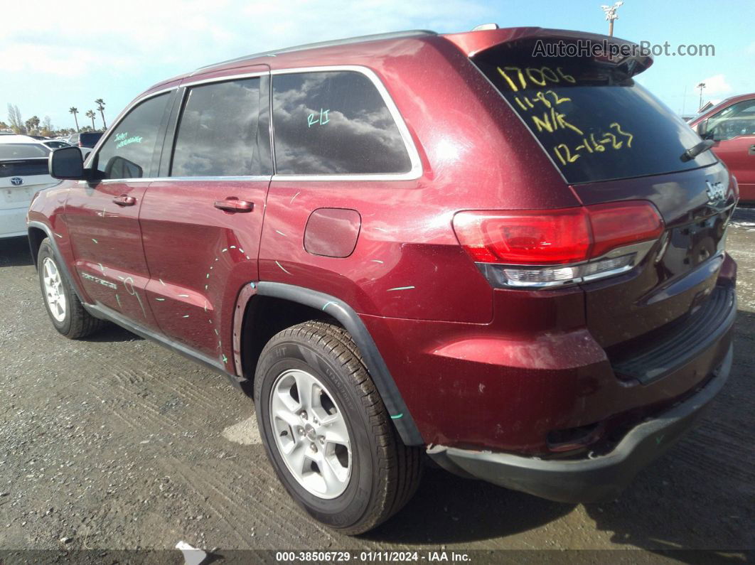 2017 Jeep Grand Cherokee Laredo 4x2 Red vin: 1C4RJEAG0HC916717