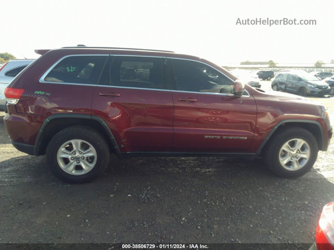 2017 Jeep Grand Cherokee Laredo 4x2 Red vin: 1C4RJEAG0HC916717