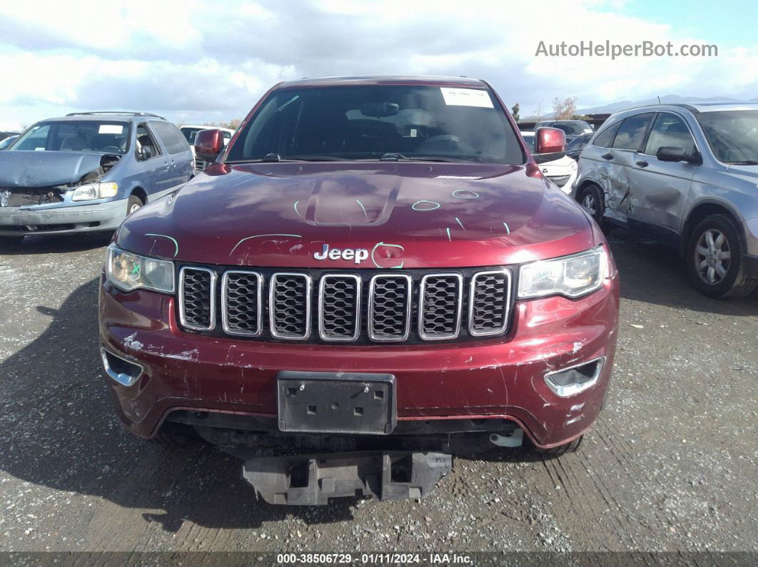 2017 Jeep Grand Cherokee Laredo 4x2 Red vin: 1C4RJEAG0HC916717