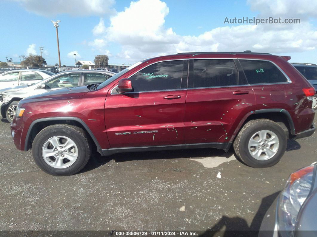 2017 Jeep Grand Cherokee Laredo 4x2 Red vin: 1C4RJEAG0HC916717