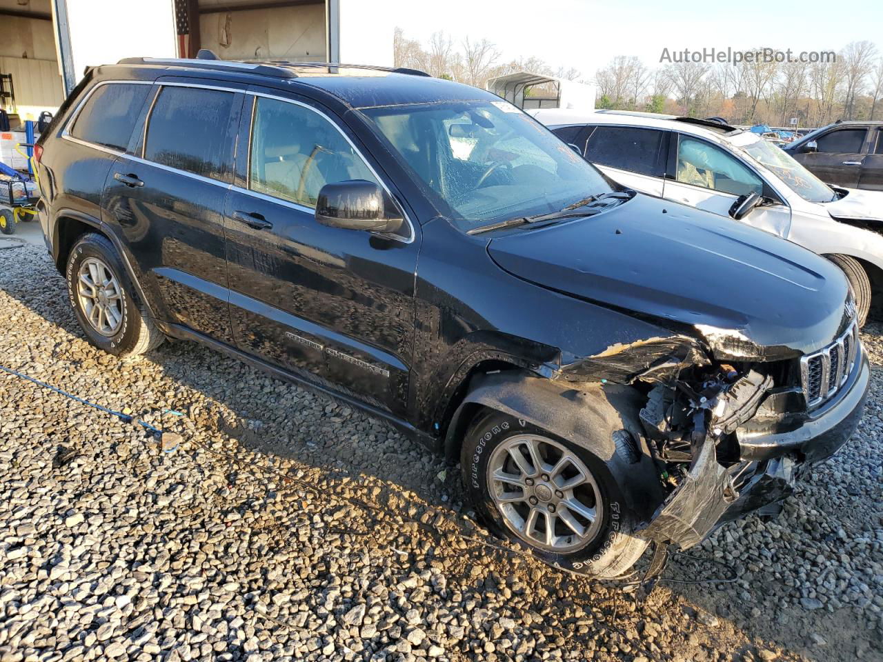 2019 Jeep Grand Cherokee Laredo Black vin: 1C4RJEAG0KC816723