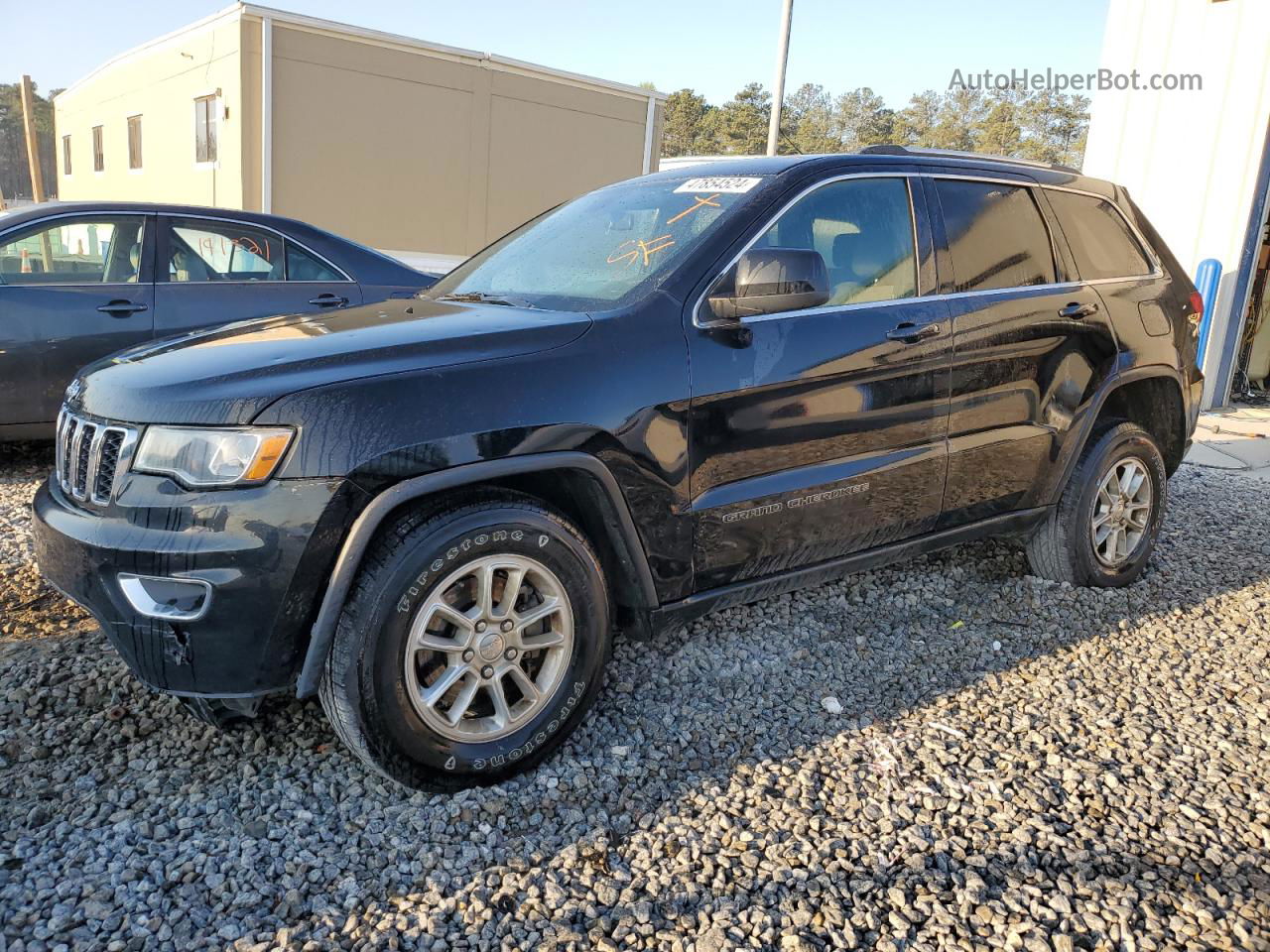 2019 Jeep Grand Cherokee Laredo Черный vin: 1C4RJEAG0KC816723