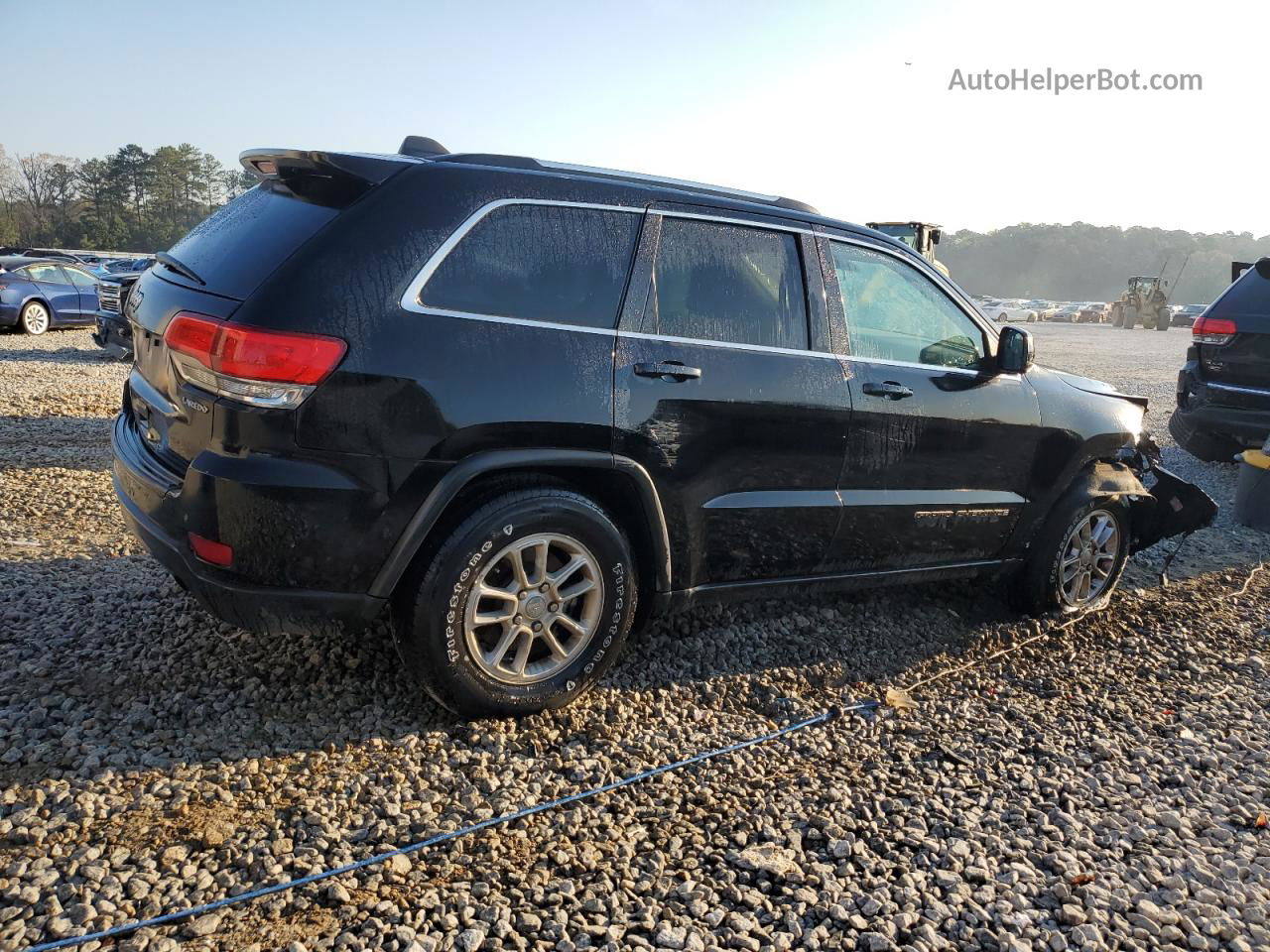 2019 Jeep Grand Cherokee Laredo Черный vin: 1C4RJEAG0KC816723