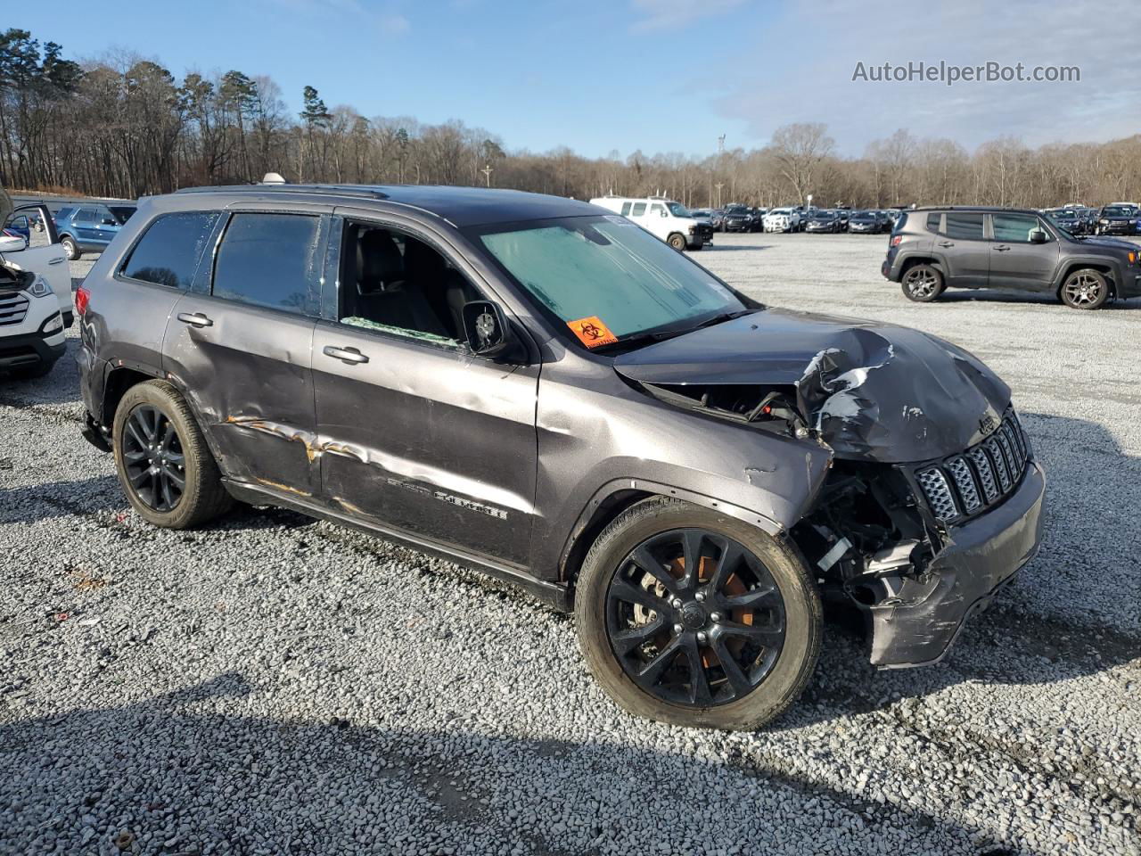 2021 Jeep Grand Cherokee Laredo Gray vin: 1C4RJEAG0MC517641