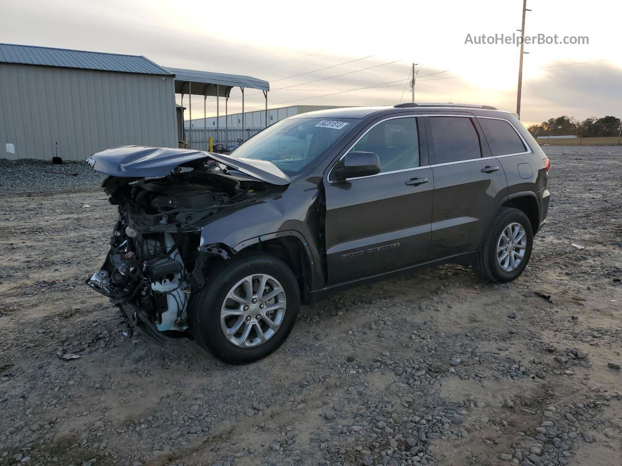 2021 Jeep Grand Cherokee Laredo Серый vin: 1C4RJEAG0MC517882