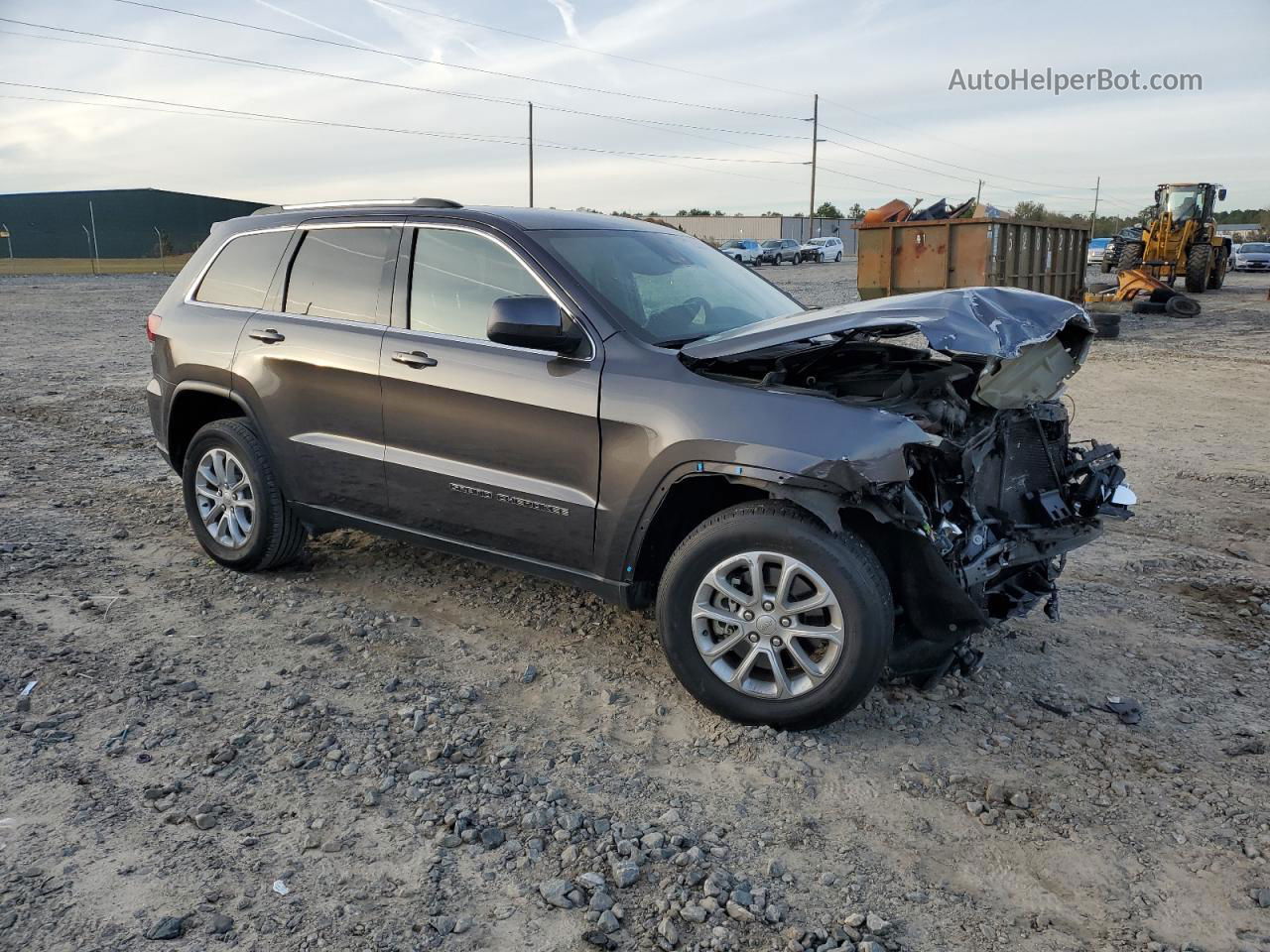 2021 Jeep Grand Cherokee Laredo Серый vin: 1C4RJEAG0MC517882