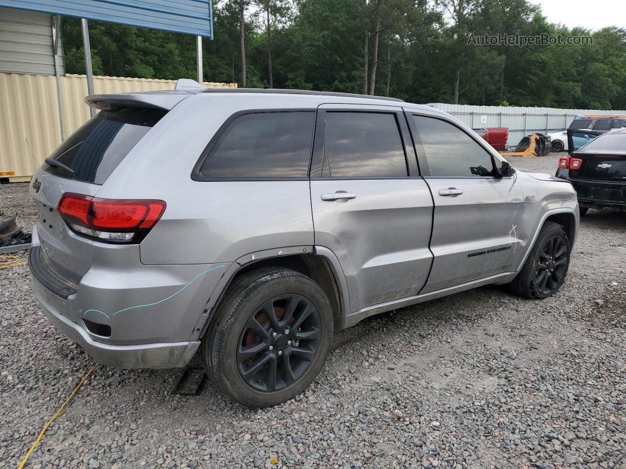 2021 Jeep Grand Cherokee Laredo Silver vin: 1C4RJEAG0MC518000