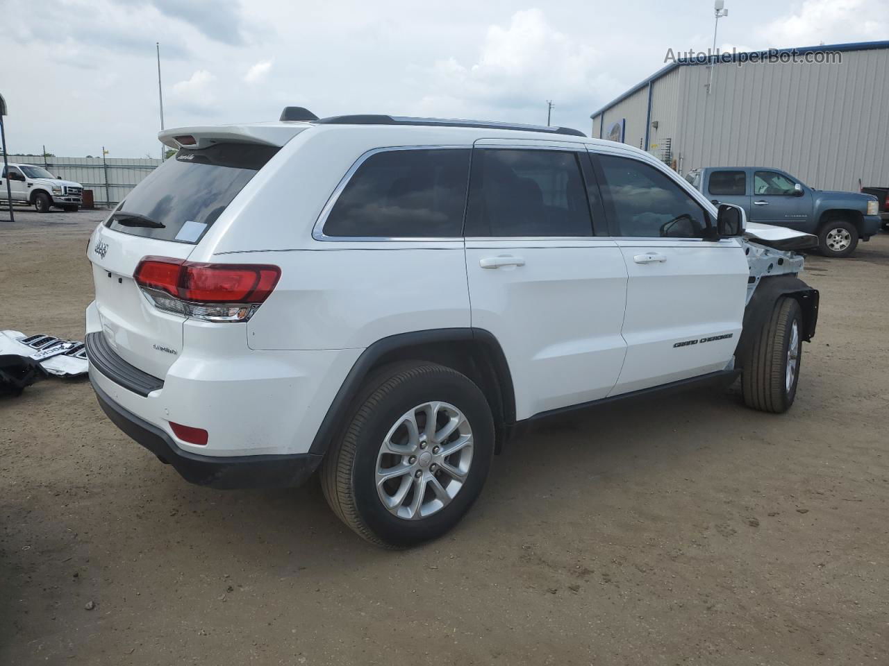 2021 Jeep Grand Cherokee Laredo White vin: 1C4RJEAG0MC597782