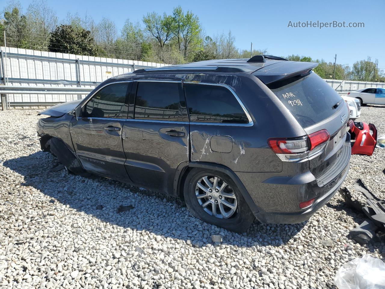 2021 Jeep Grand Cherokee Laredo Gray vin: 1C4RJEAG0MC719234