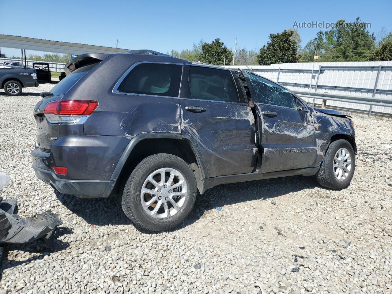 2021 Jeep Grand Cherokee Laredo Gray vin: 1C4RJEAG0MC719234