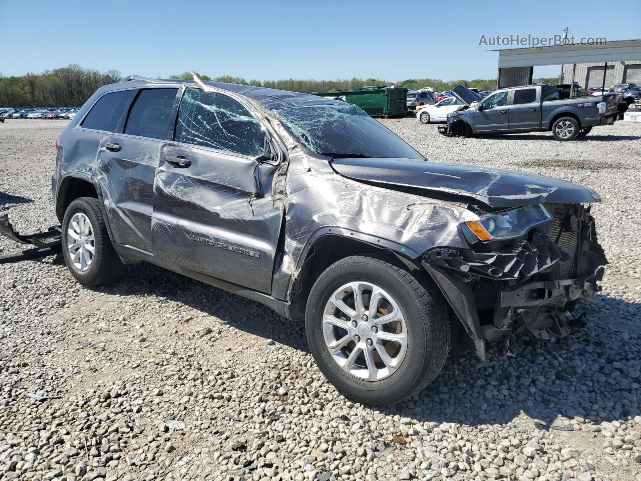 2021 Jeep Grand Cherokee Laredo Gray vin: 1C4RJEAG0MC719234