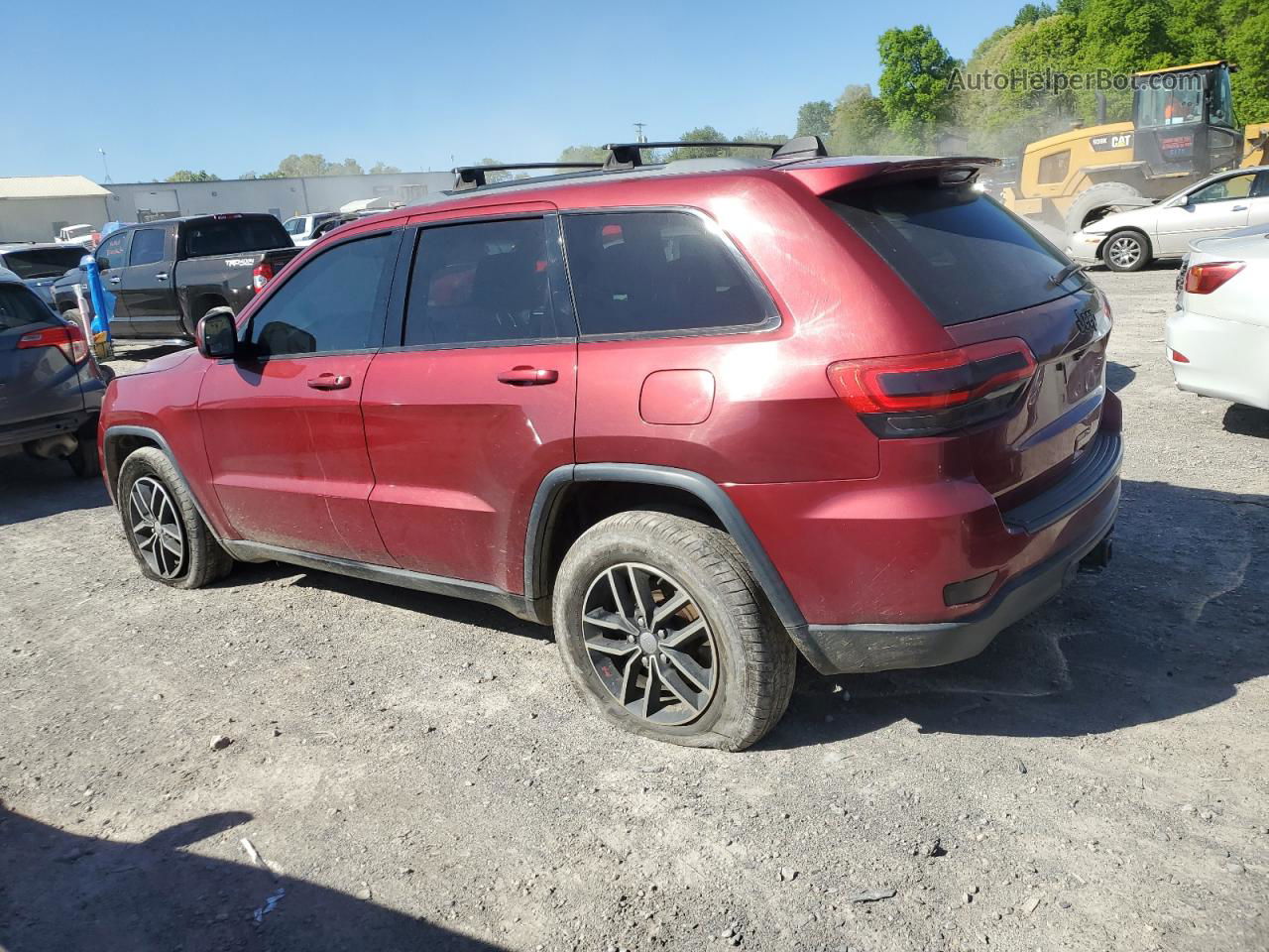 2014 Jeep Grand Cherokee Laredo Red vin: 1C4RJEAG1EC206835