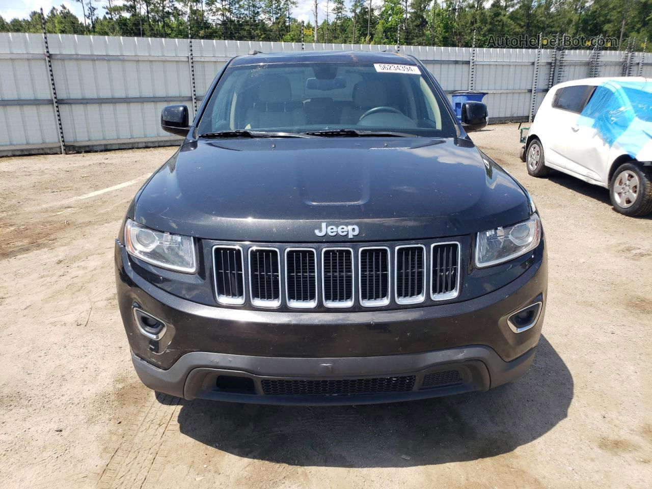 2014 Jeep Grand Cherokee Laredo Black vin: 1C4RJEAG1EC424211