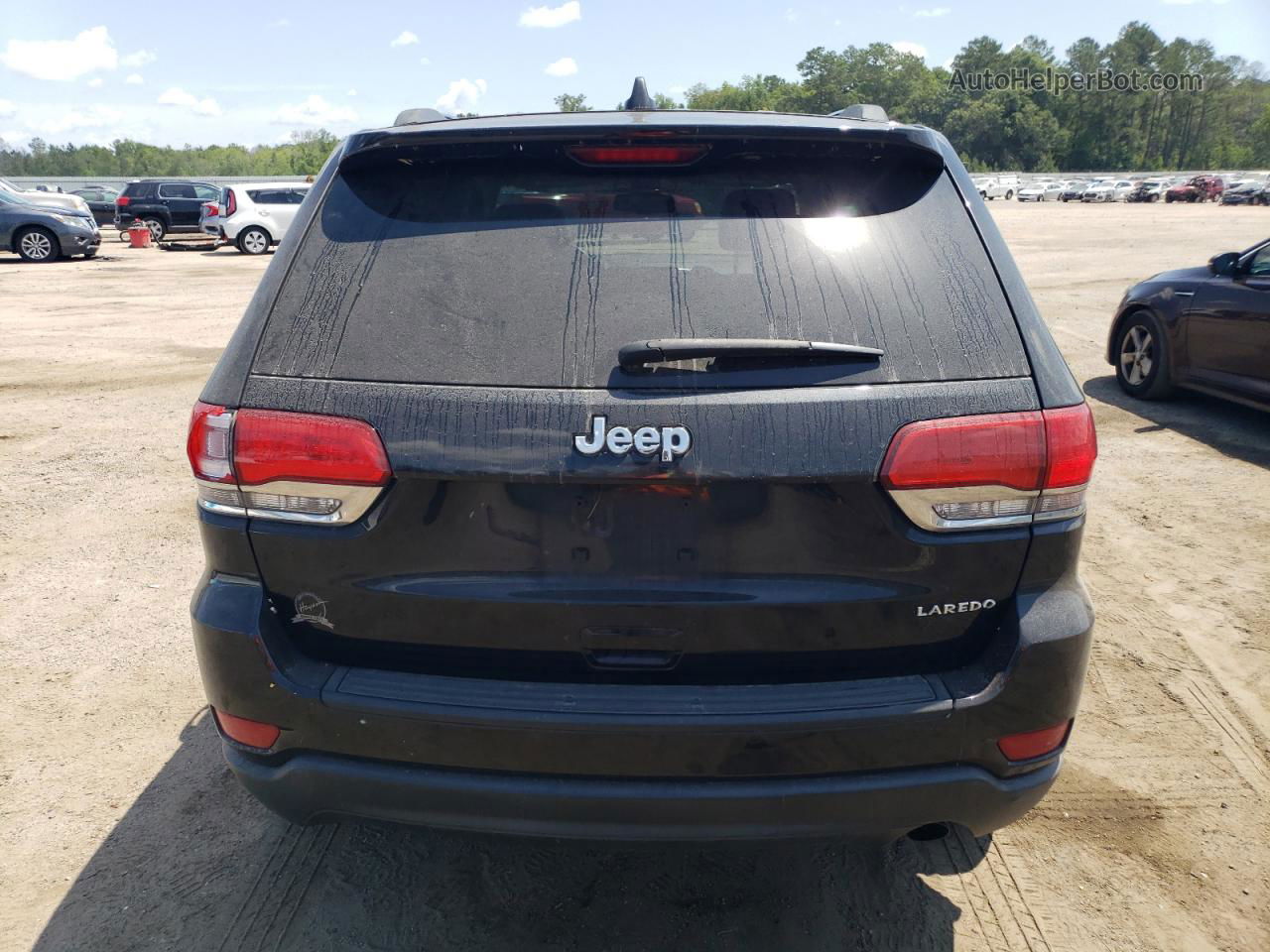 2014 Jeep Grand Cherokee Laredo Black vin: 1C4RJEAG1EC424211