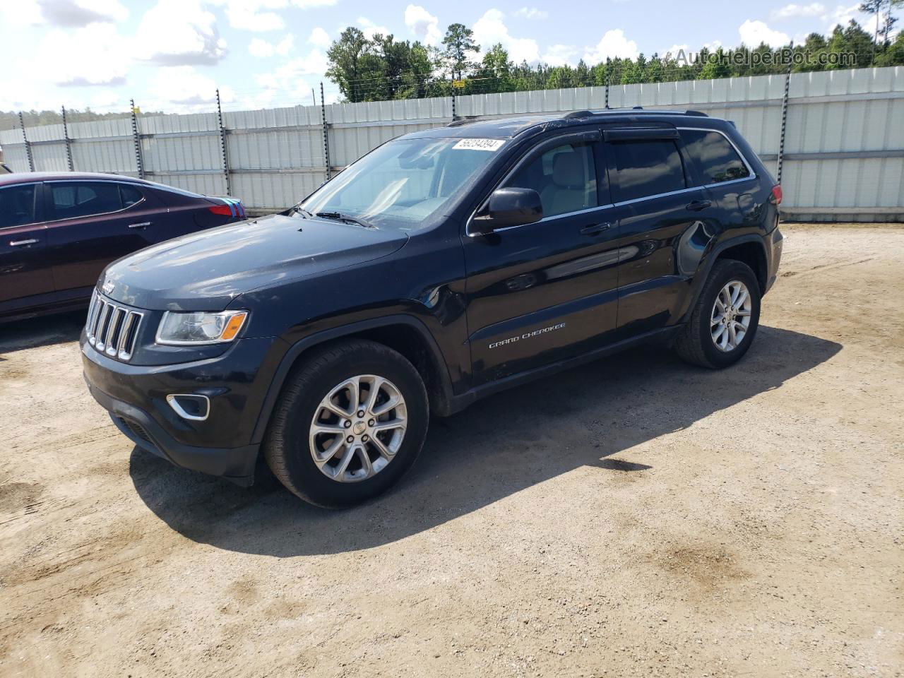 2014 Jeep Grand Cherokee Laredo Black vin: 1C4RJEAG1EC424211