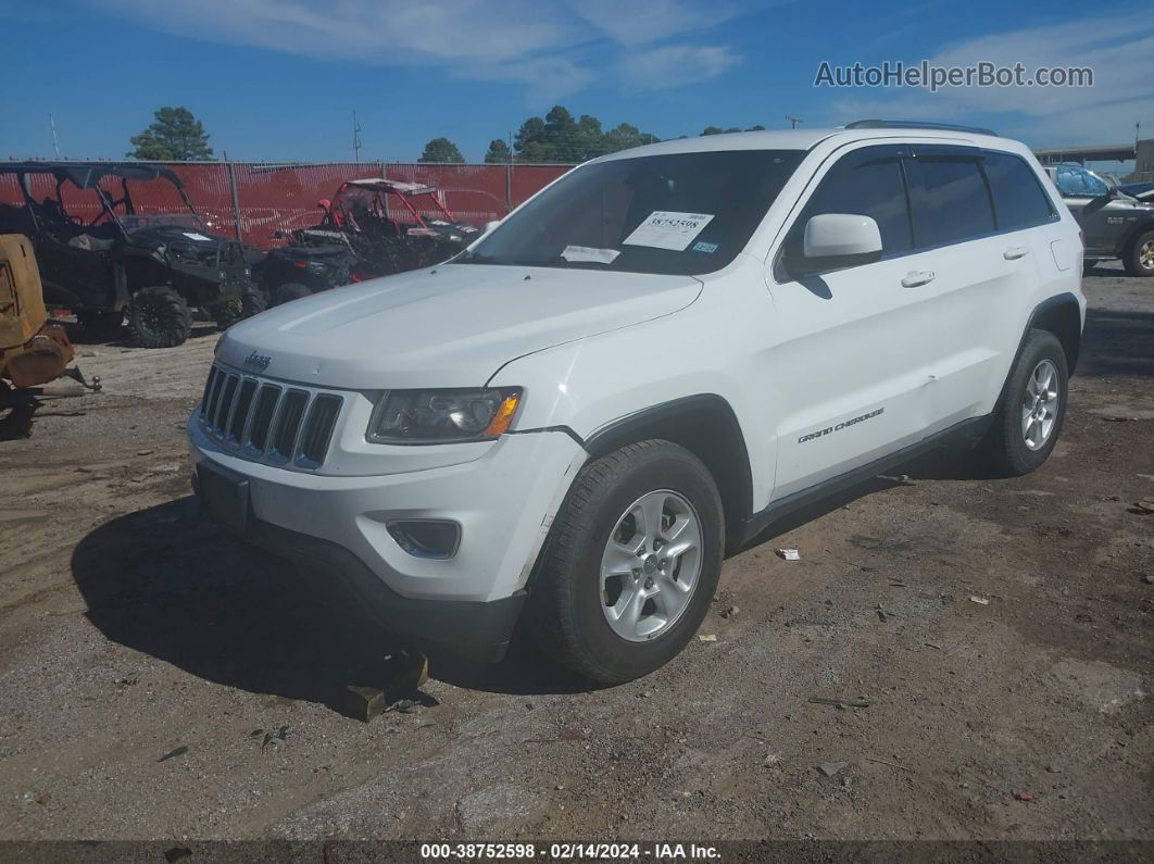 2015 Jeep Grand Cherokee Laredo White vin: 1C4RJEAG1FC793006