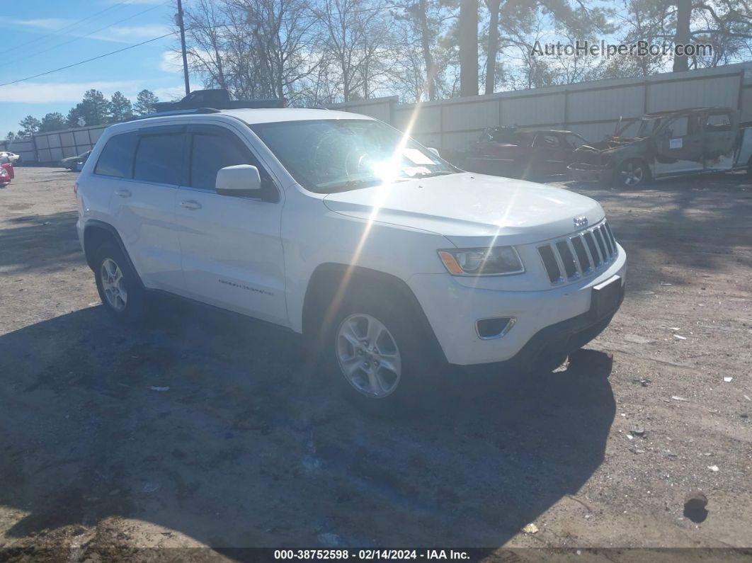 2015 Jeep Grand Cherokee Laredo White vin: 1C4RJEAG1FC793006