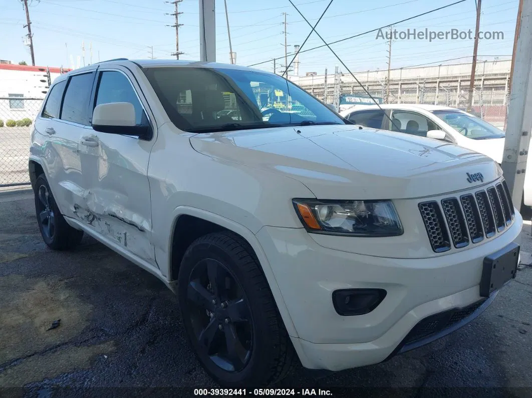 2015 Jeep Grand Cherokee Altitude White vin: 1C4RJEAG1FC856573