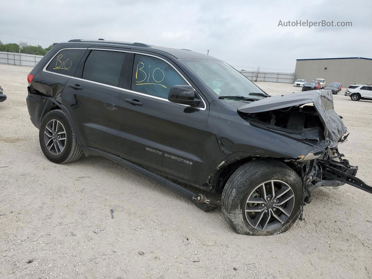 2019 Jeep Grand Cherokee Laredo Black vin: 1C4RJEAG1KC556090