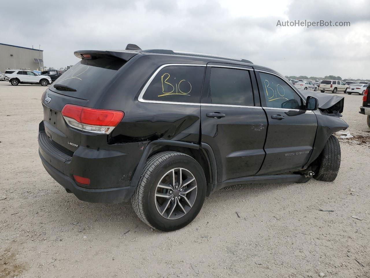 2019 Jeep Grand Cherokee Laredo Black vin: 1C4RJEAG1KC556090