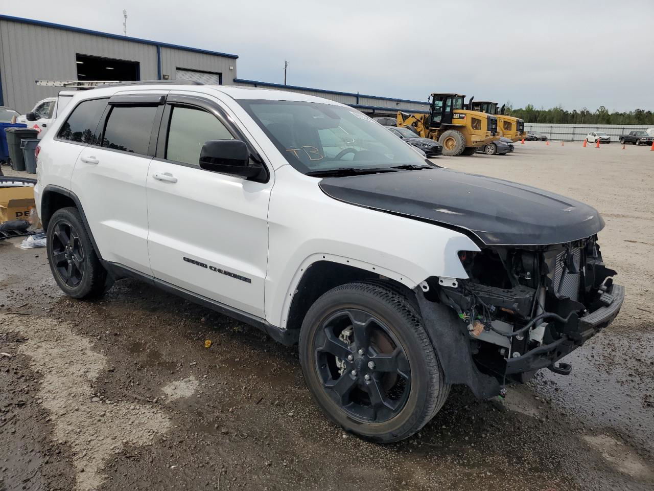 2019 Jeep Grand Cherokee Laredo White vin: 1C4RJEAG1KC571852