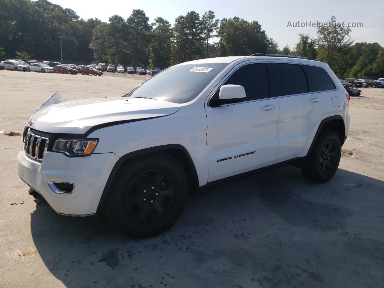 2019 Jeep Grand Cherokee Laredo White vin: 1C4RJEAG1KC732443