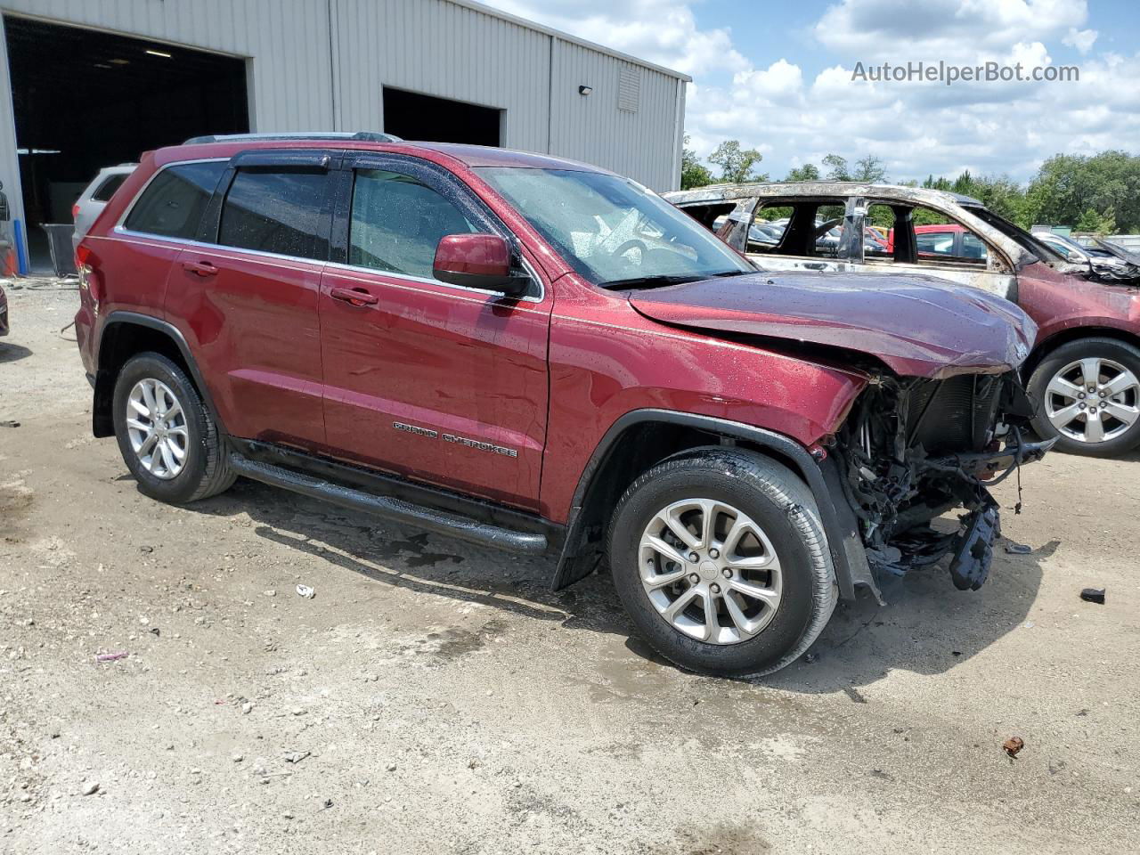 2021 Jeep Grand Cherokee Laredo Maroon vin: 1C4RJEAG1MC656791