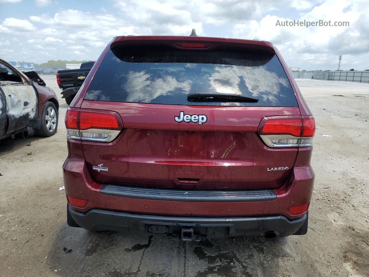 2021 Jeep Grand Cherokee Laredo Maroon vin: 1C4RJEAG1MC656791