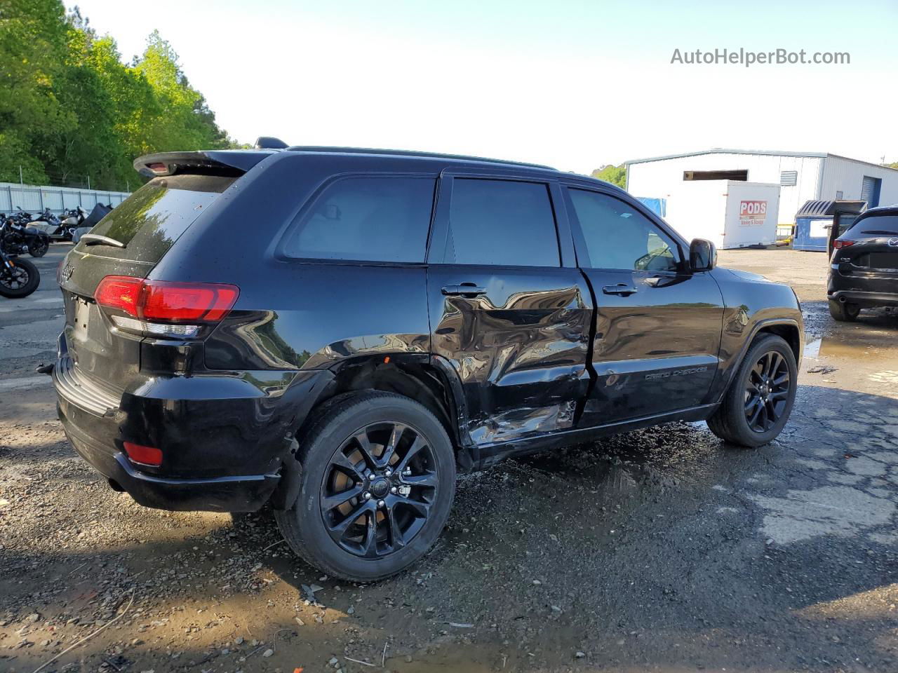 2021 Jeep Grand Cherokee Laredo Black vin: 1C4RJEAG1MC681559