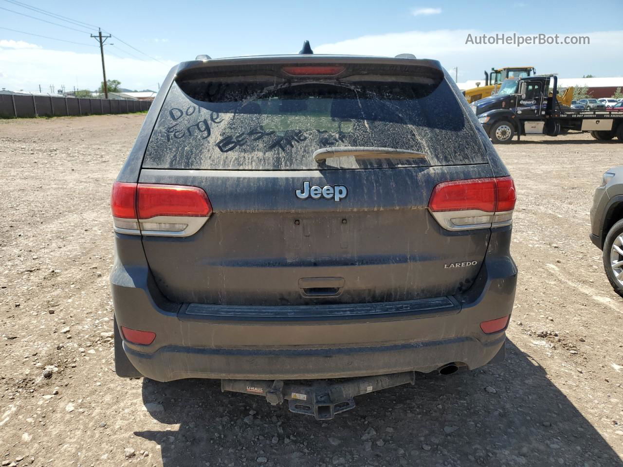 2014 Jeep Grand Cherokee Laredo Серый vin: 1C4RJEAG2EC157161