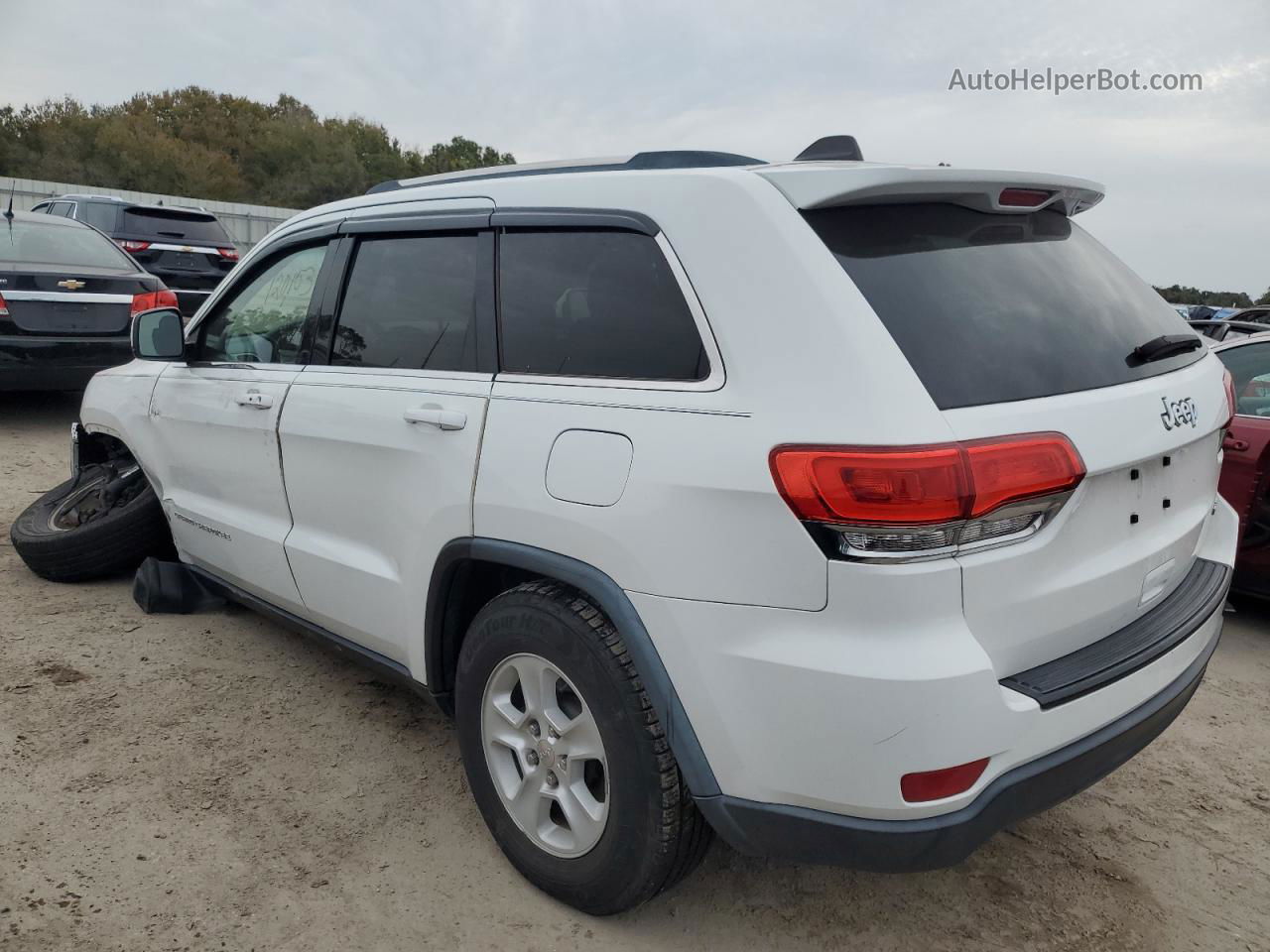 2014 Jeep Grand Cherokee Laredo White vin: 1C4RJEAG2EC580886