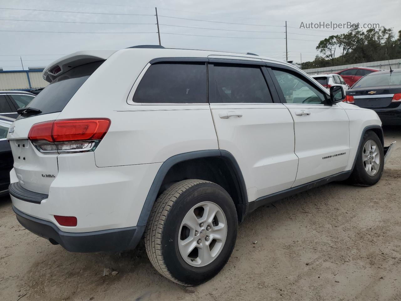 2014 Jeep Grand Cherokee Laredo Белый vin: 1C4RJEAG2EC580886