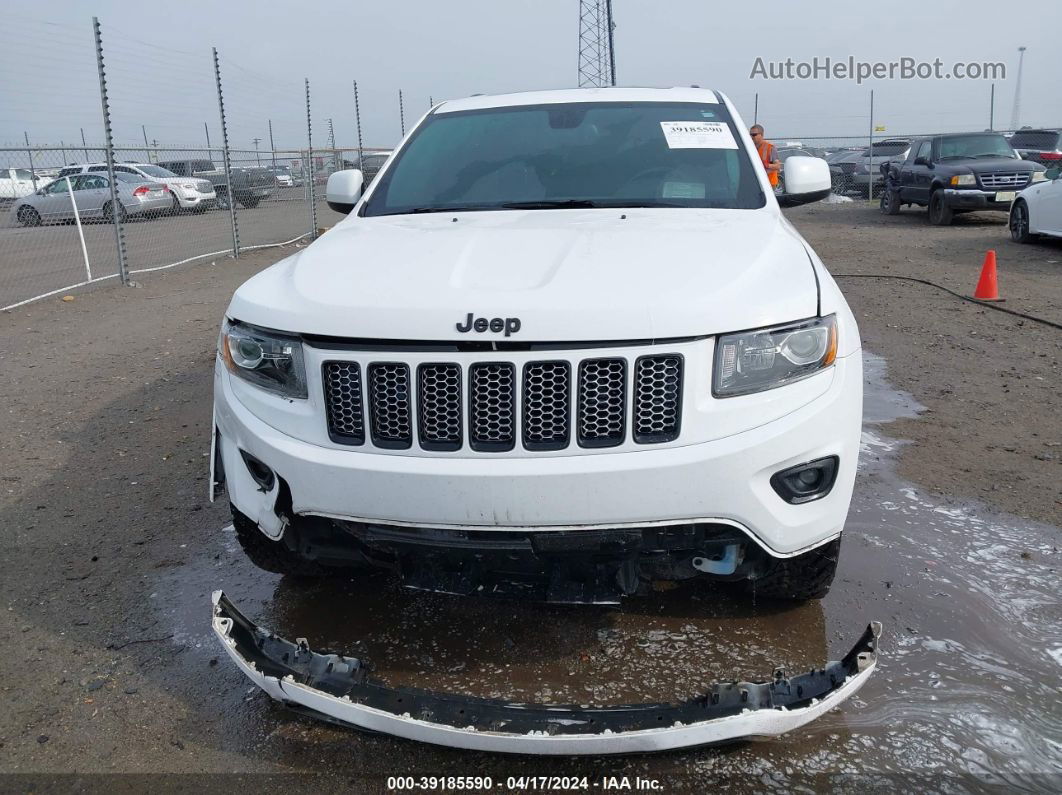 2015 Jeep Grand Cherokee Altitude White vin: 1C4RJEAG2FC218770