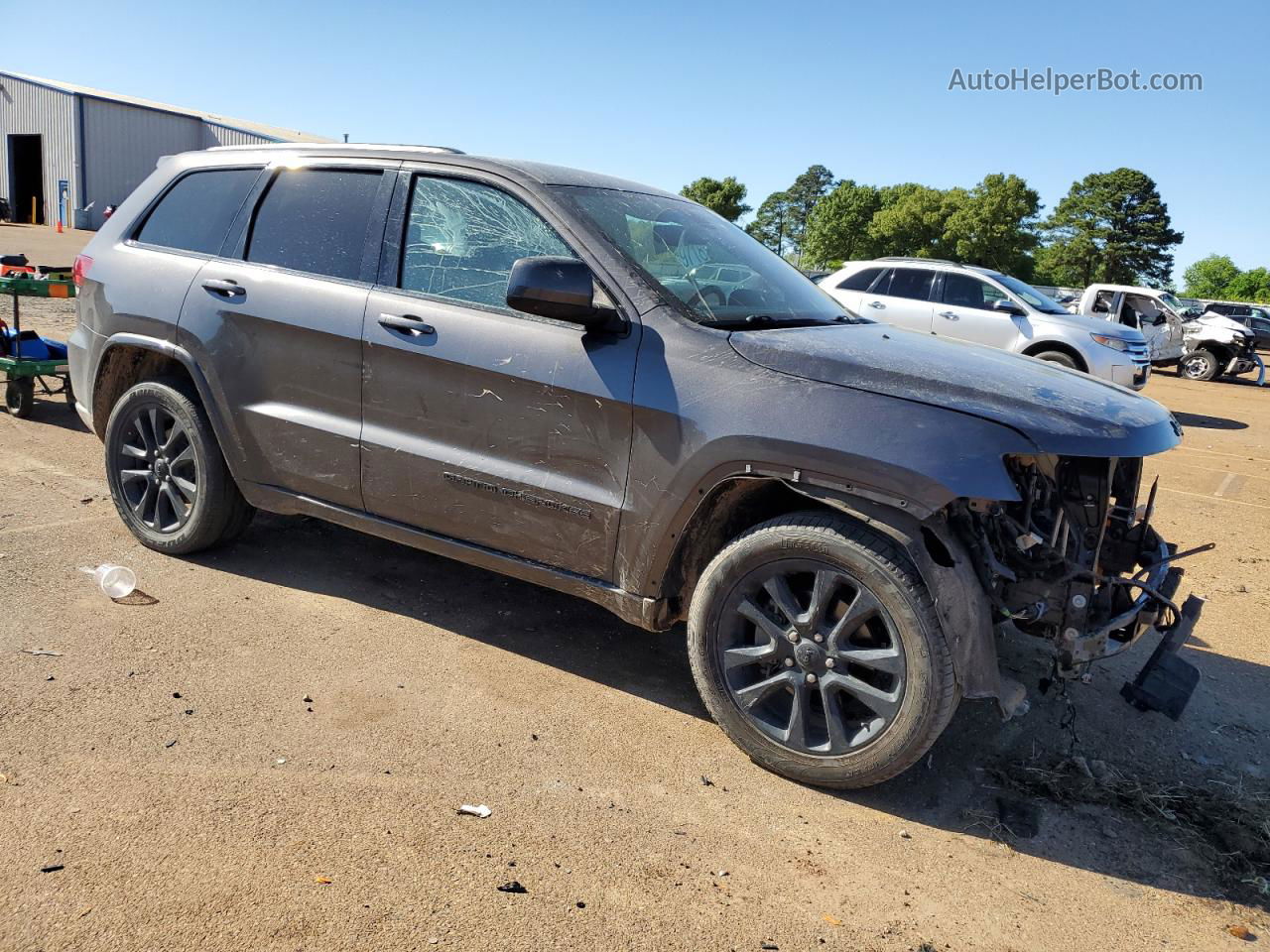 2019 Jeep Grand Cherokee Laredo Gray vin: 1C4RJEAG2KC732094