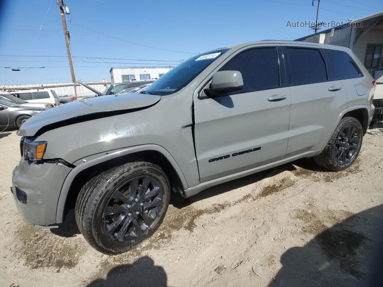 2021 Jeep Grand Cherokee Laredo Gray vin: 1C4RJEAG2MC785557