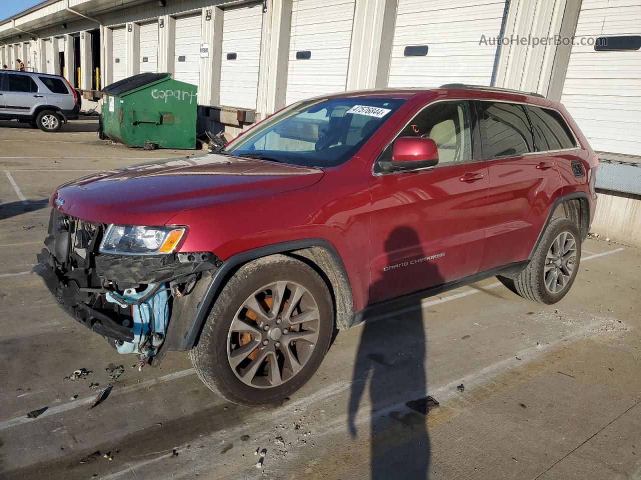 2014 Jeep Grand Cherokee Laredo Red vin: 1C4RJEAG3EC130616