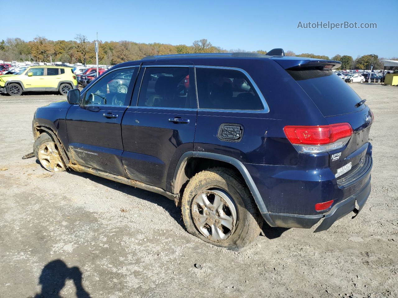 2014 Jeep Grand Cherokee Laredo Blue vin: 1C4RJEAG4EC185267