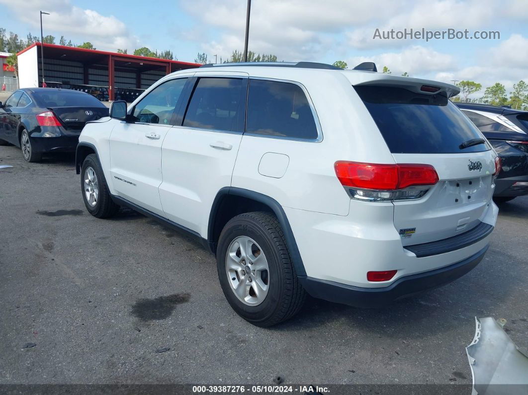 2015 Jeep Grand Cherokee Laredo White vin: 1C4RJEAG4FC926230