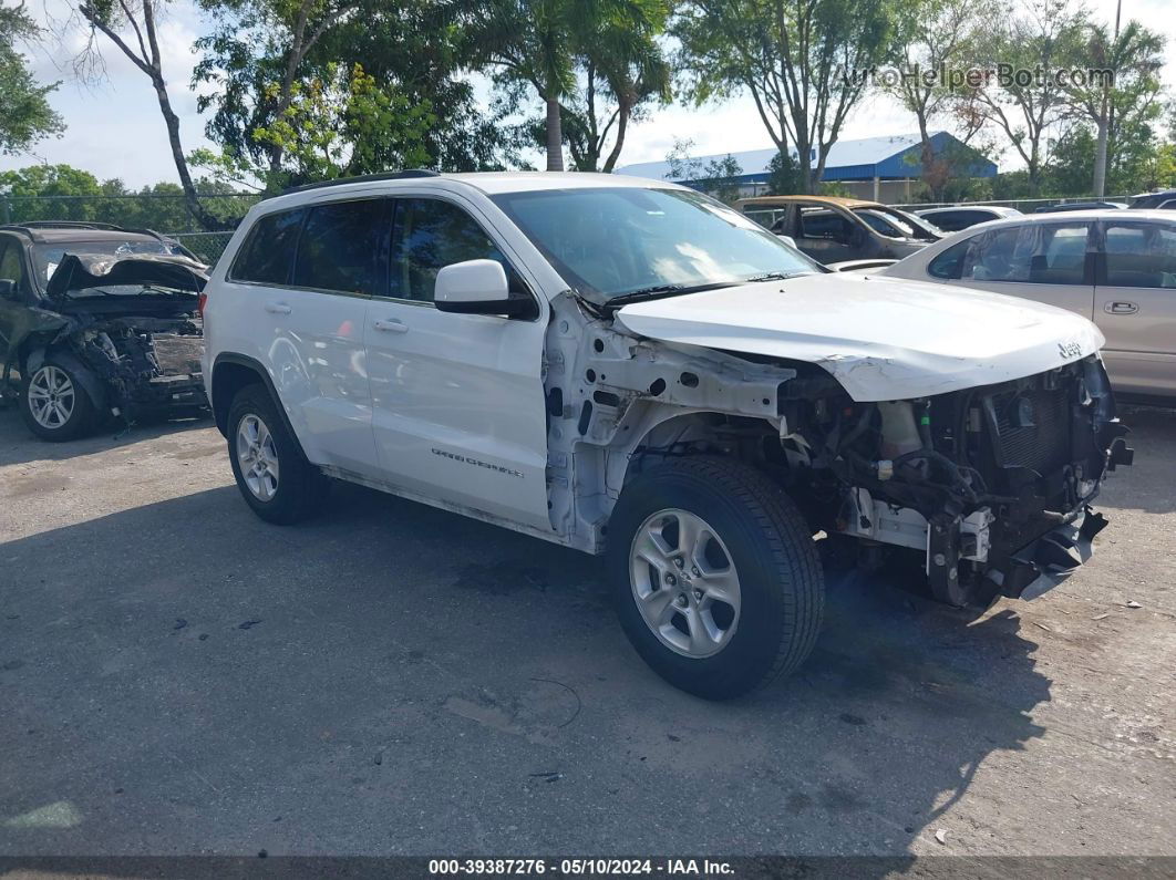 2015 Jeep Grand Cherokee Laredo White vin: 1C4RJEAG4FC926230